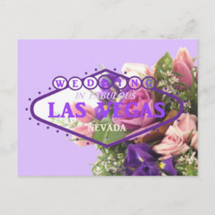 WEDEN in Las Vegas Postkarte Blumenstrauß
