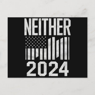 Weder 2024 noch bei den sonnigen politischen Wahle Postkarte