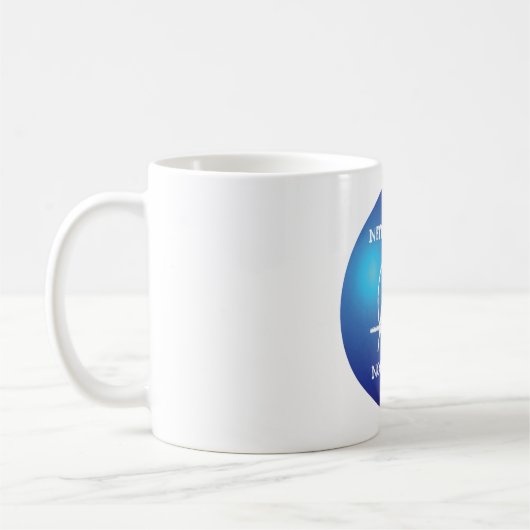 Weder Gott noch Master Anarchie-Symbol Kaffeetasse (Links)