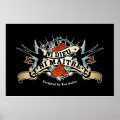 Weder Gott noch Meister Poster (Vorne)