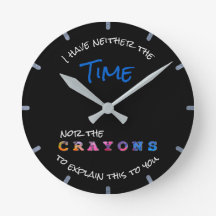 Weder Zeit noch Verrückte, Schwarz zu erklären