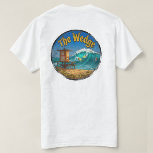 Wedge Classic Surf (Abgetragenes Aussehen) T-Shirt