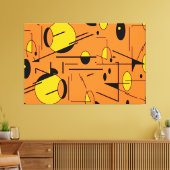 Wedge des Atommonsters - Ken Gage MCM Art Leinwanddruck (Insitu (Wohnzimmer))