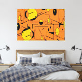 Wedge des Atommonsters - Ken Gage MCM Art Leinwanddruck (Insitu (Schlafzimmer))