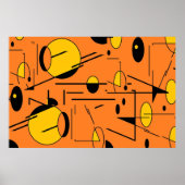 Wedge des Atommonsters - Ken Gage MCM Art Poster (Vorne)