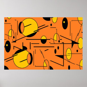 Wedge des Atommonsters - Ken Gage MCM Art Poster