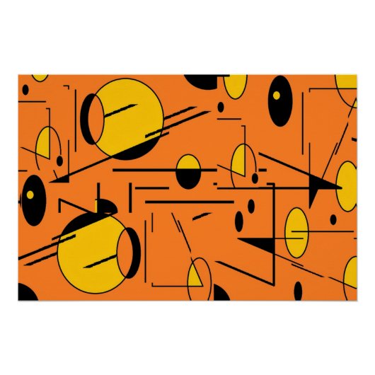 Wedge des Atommonsters - Ken Gage MCM Art Poster (Vorderseite)