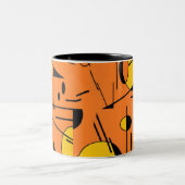 Wedge des Werwolf-Barkeepers - Ken Gage Art Zweifarbige Tasse (Mittel)