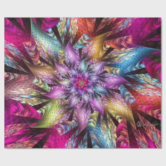 Wedge Julia Spiral Geschenkpapier (Flach)