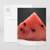 Wedge of Watermelon Postkarte (Vorne/Hinten)