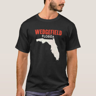 Wedgefield Florida USA State America Travel Florid T-Shirt