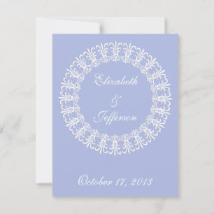 Wedgewood Blue 1 Wedgewood RSVP Cards Karte