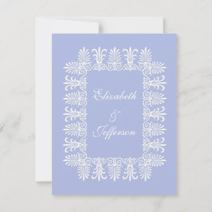 Wedgewood Blue 1 Wedgewood RSVP Cards Karte