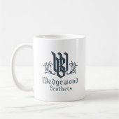 Wedgewood Bruder-Tasse Kaffeetasse (Links)