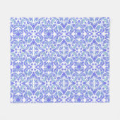 Wedgewood Floral Fleecedecke (Vorderseite (Horizontal))