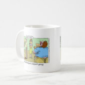 Wedgie Support Group Funny Mugs T-Shirts & Geschen Kaffeetasse (Vorderseite Links)