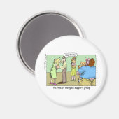 Wedgie Support Group Funny Mugs T-Shirts & Geschen Magnet (Vorderseite/Rückseite)