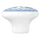 Wedgwood Cheetahs Keramik Drawer Pull Keramikknauf (Seitenansicht)