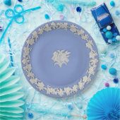 Wedgwood Style Blue Jasperware Look Polterabend Pappteller (Party)