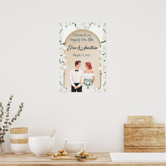 WEDING POSTER (Küche)