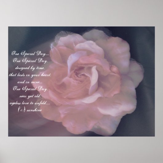 WEDING ROMANTIC POSTER STILE DESIGN (Vorne)