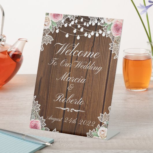 WEDING SIGN SOCKELSCHILD (In Situ)