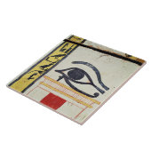 Wedjat Auge, Detail von der Sarkophagsabdeckung Fliese (Seite)