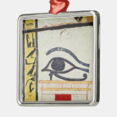 Wedjat Auge, Detail von der Sarkophagsabdeckung Ornament Aus Metall (Links)