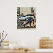 Wedjet-Augensektion Poster (Küche)