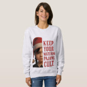 Wednesday “Matching Pajama Cult, Christmas Sweatshirt (Vorne ganz)