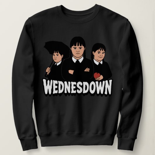 Wednesdown Wednesday Down Syndrome Sweatshirt (Design vorne)