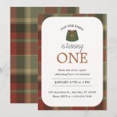 Wee Bairn Birthday Einladung (Vorne/Hinten)