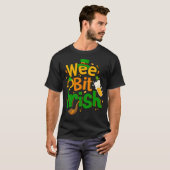 Wee Bit Irish T-Shirt Drinks Irish Lover (Vorne ganz)