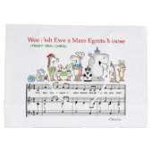 WEE FISH EWA MARE EGRETS MOOSE Sandra Boynton Große Geschenktüte (Rückseite)