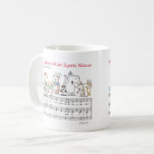 WEE FISH EWA MARE EGRETS MOOSE Sandra Boynton Kaffeetasse (Vorderseite Links)