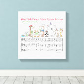 WEE FISH EWA MARE EGRETS MOOSE Sandra Boynton Leinwanddruck (Insitu (Holzboden))