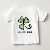 Wee Irish Lassie St. Patrick's Day Shirts (Vorderseite)