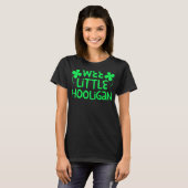 Wee Little Hooligan Saint Patrick Day T-Shirt (Vorne ganz)