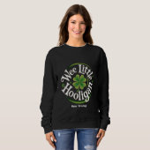 Wee Little Hooligan St. Patrick's Day Funny Irish Sweatshirt (Vorne ganz)
