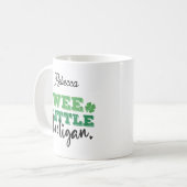Wee Little Hooligan | St. Patrick's Day Kaffeetasse (Vorderseite Links)