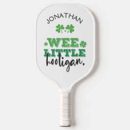 Wee Little Hooligan | St. Patrick's Day Pickleball Schläger