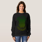 Wee Little Hooligan   St Patrick's Day Shamrock Sweatshirt (Vorne ganz)