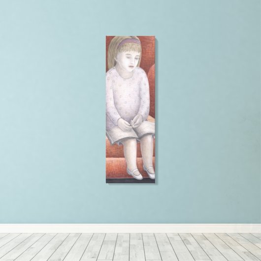Wee Reader 2005 Leinwanddruck (Insitu (Holzboden))