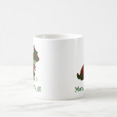 Wee Scottie Dog Merry Ruff! Ruff! 11oz-Tasse Kaffeetasse (Mittel)