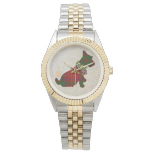 Wee Scottie Dog Merry Ruff! Ruff! eWatch Armbanduh Armbanduhr