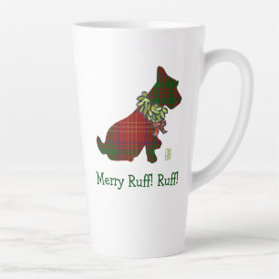 Wee Scottie Dog Rechts Merry Ruff! Ruff! Milchtasse