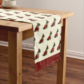 Wee Scottie (Merry Ruff Ruff) 14" X 72" Kurzer Tischläufer (Beispiel)