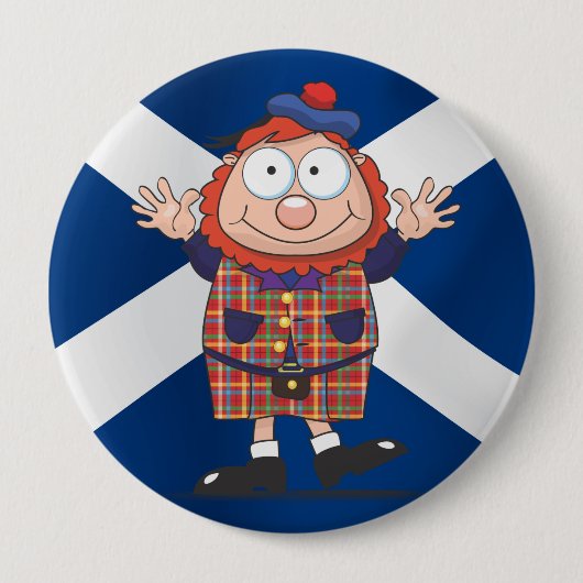 Wee Scottish Typ Button (Vorderseite)