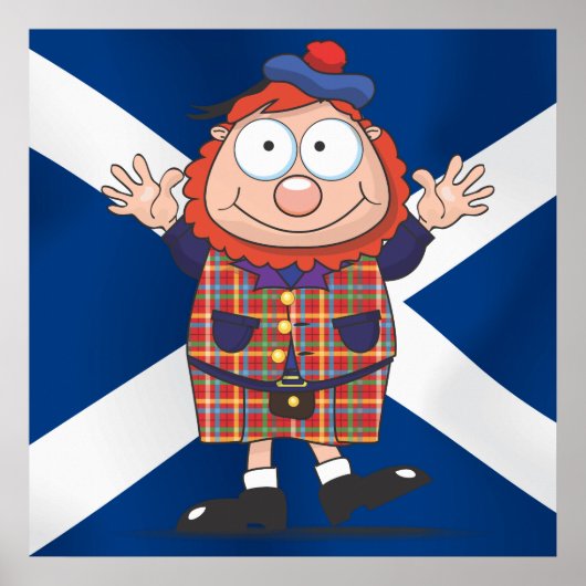 Wee Scottish Typ Poster (Vorne)