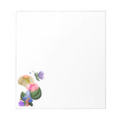 Wee View Snail & Butterfly Notizblock (Vorderseite)